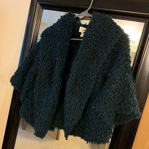 Shaggy elegant jacket Dark Torques by BP